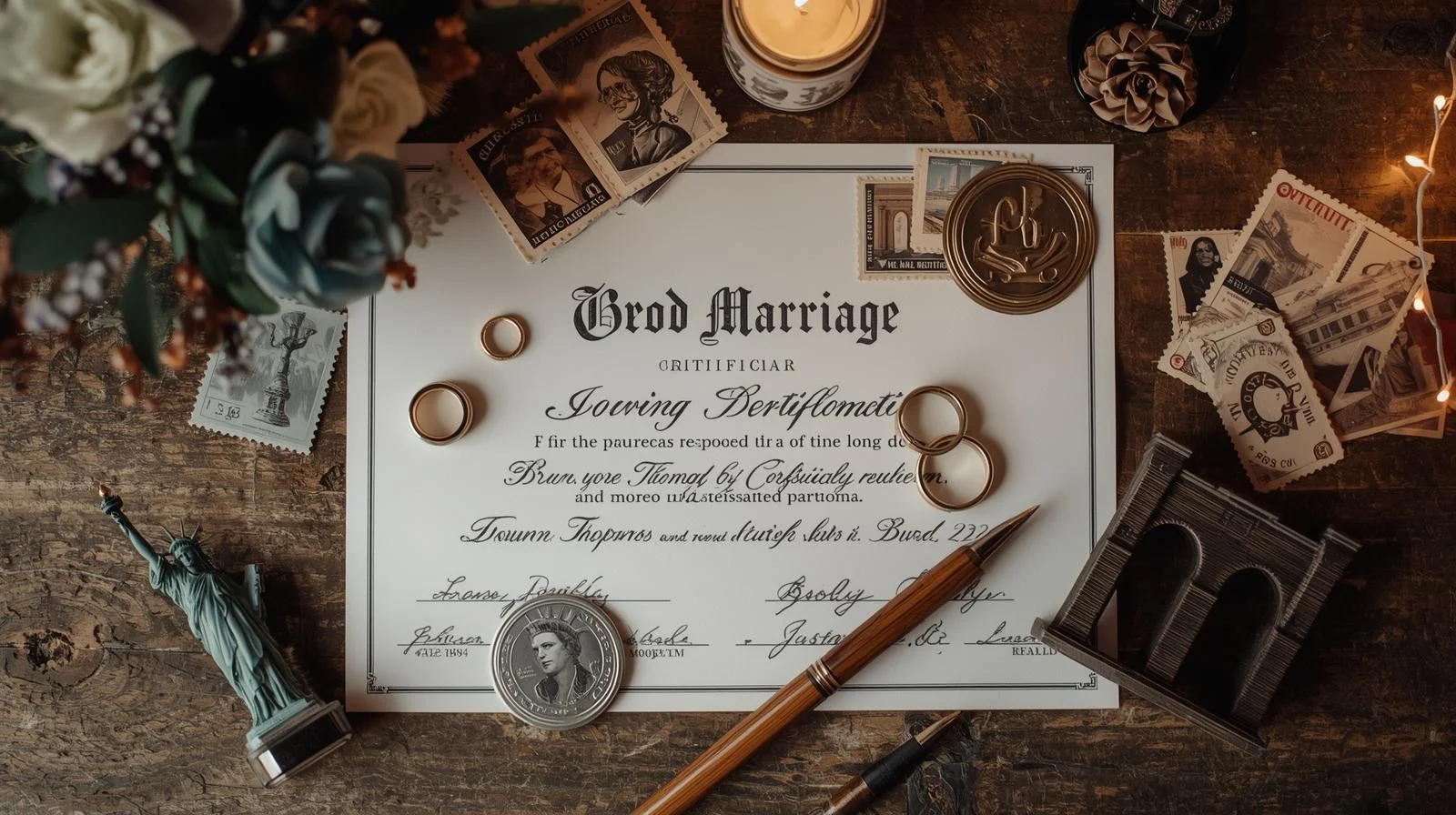 Marriage License Apostille: Service for International Use